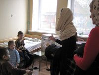 Группа молодежи из храма Святителя Николая города Добруша навестила детей из Носовичского отделения детского социального приюта ГУО "Добрушский районный СПЦ"