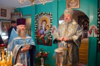 Божественная литургия в праздник иконы Божией Матери "Всех скорбящих Радость"