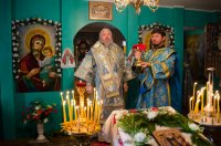 Божественная литургия в праздник иконы Божией Матери "Всех скорбящих Радость"