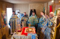 Божественная литургия в праздник иконы Божией Матери "Всех скорбящих Радость"