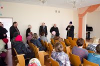 Преосвященнейший Стефан совершил рабочую поездку в д.Вышемир Речицкого благочинного округа Преосвященнейший Стефан совершил рабочую поездку в д.Вышемир Речицкого благочинного округа