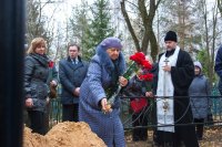 В г. Жлобине состоялось перезахоронение останков военного летчика погибшего 2 июня 1942 года