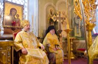 Божественная литургия в Свято-Петро-Павловском кафедральном соборе г.Гомеля