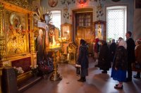 Божественная литургия в Свято-Петро-Павловском кафедральном соборе г.Гомеля