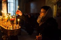 Божественная литургия в Свято-Петро-Павловском кафедральном соборе г.Гомеля