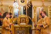 Вечернее богослужение с чтением акафиста Пресвятой Владычице нашей Богородице