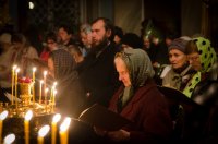 Вечернее богослужение с чтением акафиста Пресвятой Владычице нашей Богородице