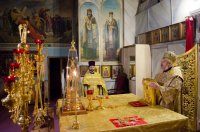 Божественная литургия в Свято-Петро-Павловском кафедральном соборе г. Гомеля