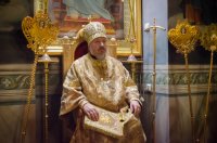 Божественная литургия в Свято-Петро-Павловском кафедральном соборе г. Гомеля