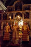 Божественная литургия в Свято-Петро-Павловском кафедральном соборе г. Гомеля