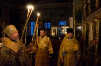 Божественная литургия в Свято-Петро-Павловском кафедральном соборе г. Гомеля