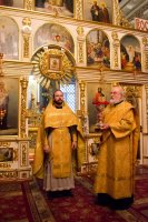 Божественная литургия в Свято-Петро-Павловском кафедральном соборе г. Гомеля