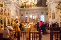 Божественная литургия в Свято-Петро-Павловском кафедральном соборе г. Гомеля