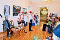 Состоялось открытие юбилейной выставки художника В.П. Покаташкина «75. Дети, творчество, любовь...»