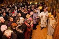 Божественная литургия в день празднования Собора святого Архистратига Михаила