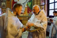 Божественная литургия в день празднования Собора святого Архистратига Михаила