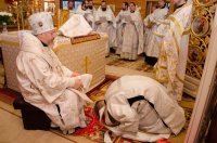 Божественная литургия в день празднования Собора святого Архистратига Михаила