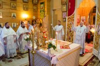 Божественная литургия в день празднования Собора святого Архистратига Михаила