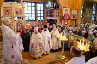 Божественная литургия в день празднования Собора святого Архистратига Михаила