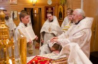 Божественная литургия в день празднования Собора святого Архистратига Михаила