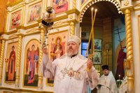 Божественная литургия в день празднования Собора святого Архистратига Михаила