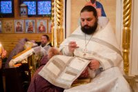 Божественная литургия в день празднования Собора святого Архистратига Михаила