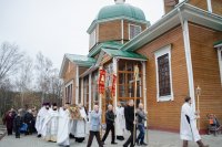 Божественная литургия в день празднования Собора святого Архистратига Михаила