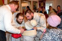 Благочинный монастырей Гомельской епархии возглавил Божественную литургию в день престольного праздника в храме св. Архангела Михаила в г.п. Тереховка Благочинный монастырей Гомельской епархии возглавил Божественную литургию в день престольного праздника в храме св. Архангела Михаила в г.п. Тереховка