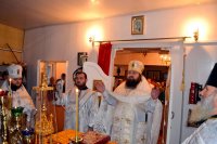 Благочинный монастырей Гомельской епархии возглавил Божественную литургию в день престольного праздника в храме св. Архангела Михаила в г.п. Тереховка Благочинный монастырей Гомельской епархии возглавил Божественную литургию в день престольного праздника в храме св. Архангела Михаила в г.п. Тереховка