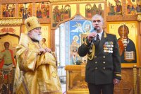 Иерей Дмитрий Чварков отмечен дипломом за доблестный вклад в исполнение соглашения о сотрудничестве между Белорусской Православной Церковью и Государственным пограничным комитетом Республики Беларусь