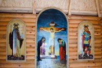 Преосвященнейший Стефан совершил чин освящения часовни в честь Евфросинии Полоцкой в д.Глушец Преосвященнейший Стефан совершил чин освящения часовни в честь Евфросинии Полоцкой в д.Глушец