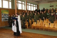 В Гомельской пограничной группе прошло торжественное мероприятие, посвященное празднованию Собора святого Архистратига Михаила