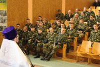 В Гомельской пограничной группе прошло торжественное мероприятие, посвященное празднованию Собора святого Архистратига Михаила