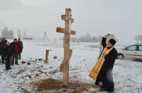 В д.Семеновка установлен поклонный Крест