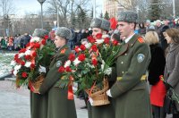 Преосвященнейший Стефан принял участие в митинге посвященному 72-й годовщине освобождения г. Гомеля от немецко-фашистских захватчиков Преосвященнейший Стефан принял участие в митинге посвященному 72-й годовщине освобождения г. Гомеля от немецко-фашистских захватчиков