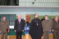 Состоялось открытие Спартакиады военных факультетов по гирям