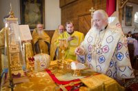 Божественная литургия в храме Покрова Пресвятой Богородицы д.Бабичи Речицкого благочинного округа