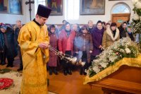 Божественная литургия в храме Покрова Пресвятой Богородицы д.Бабичи Речицкого благочинного округа