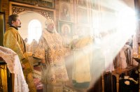 Божественная литургия в храме Покрова Пресвятой Богородицы д.Бабичи Речицкого благочинного округа