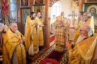 Божественная литургия в храме Покрова Пресвятой Богородицы д.Бабичи Речицкого благочинного округа