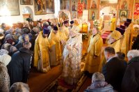 Божественная литургия в храме Покрова Пресвятой Богородицы д.Бабичи Речицкого благочинного округа