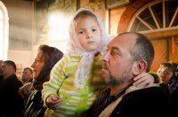 Божественная литургия в храме Покрова Пресвятой Богородицы д.Бабичи Речицкого благочинного округа