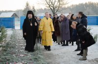 Божественная литургия в храме Покрова Пресвятой Богородицы д.Бабичи Речицкого благочинного округа