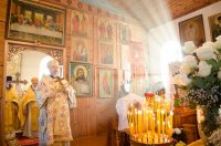 Божественная литургия в храме Покрова Пресвятой Богородицы д.Бабичи Речицкого благочинного округа