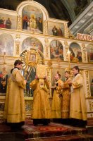 Всенощное бдение в канун дня памяти апостола и евангелиста Матфея