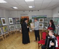 В Светлогорске состоялась творческая встреча  с белорусским художником Сергеем Писаренко