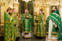 Божественная литургия в Свято-Никольском мужском монастыре г.Гомеля