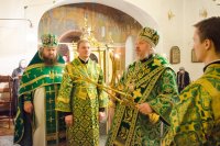 Божественная литургия в Свято-Никольском мужском монастыре г.Гомеля