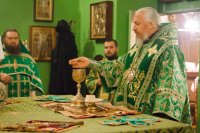 Божественная литургия в Свято-Никольском мужском монастыре г.Гомеля