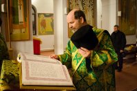 Божественная литургия в Свято-Никольском мужском монастыре г.Гомеля